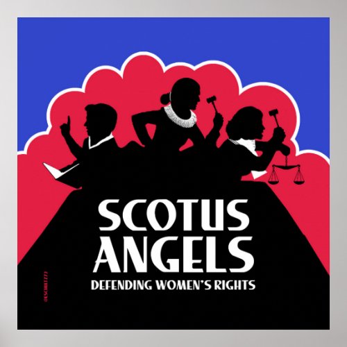 SCOTUS Angels â Nonviolent Gun_Free Edition Poster