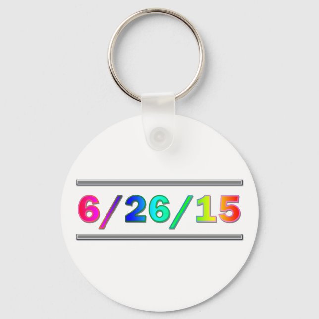 SCOTUS Date Keychain (Front)