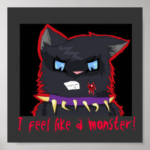 Scourge Feels Like a Monster! Poster