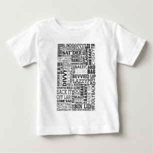 Scouse Words & Phrases Baby T-Shirt
