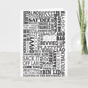 Scouse Words & Phrases Card