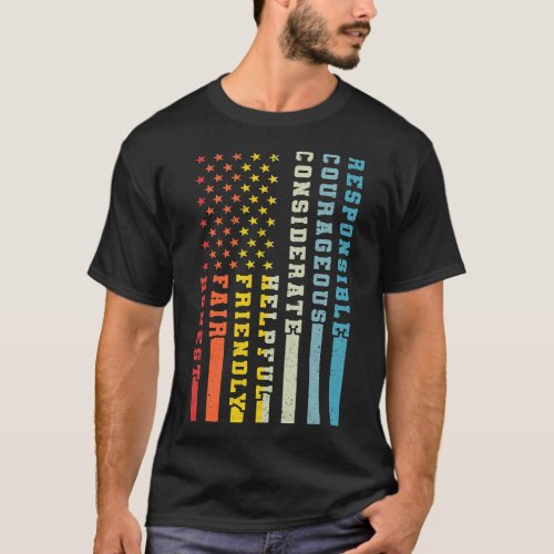 Scout Attributes Flag T_Shirt