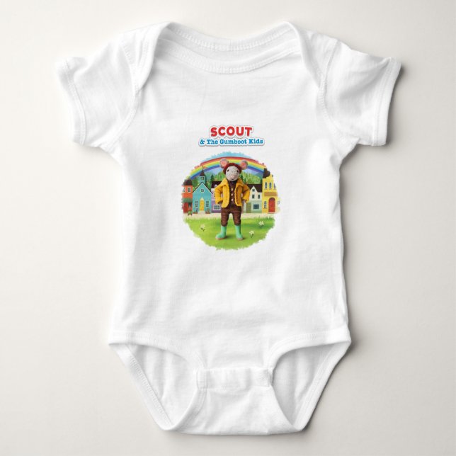 Scout Baby Bodysuit (Front)