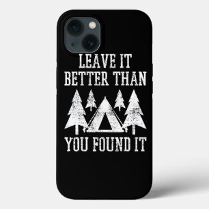 Scout Camp Camping Hiking Vintage Tent iPhone 13 Case