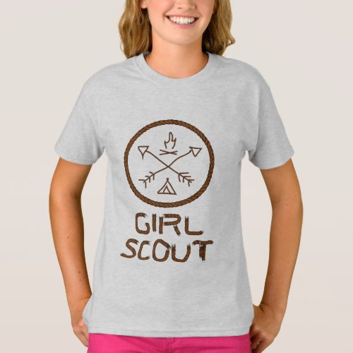 Scout Cookie Girl Life Troop Leader Momlife  T_Shirt