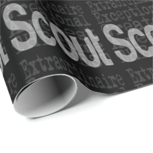 Scout Extraordinaire Wrapping Paper