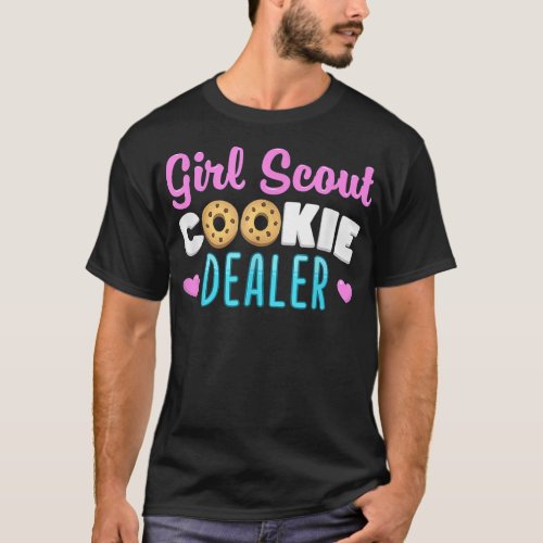 Scout for Girls Cookie Dealer T Shirt Funny Scouti