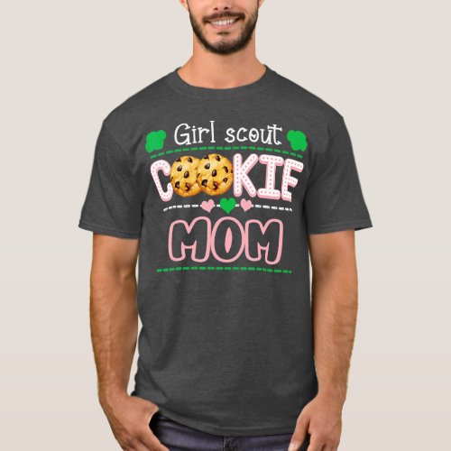 Scout for Girls Cookie Mom Funny Scouting Family M T_Shirt