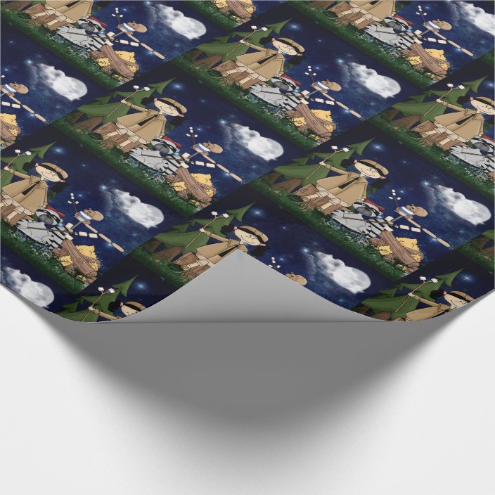 girl scout wrapping paper
