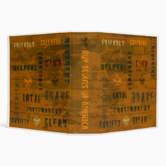 Scout Law Binder