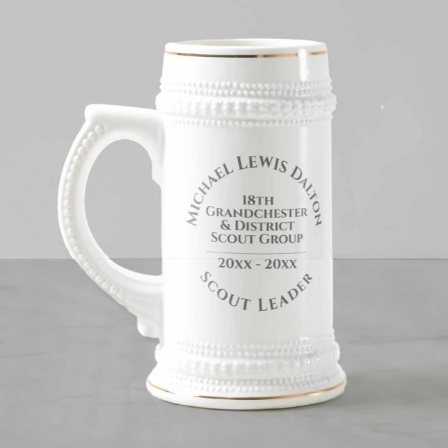 Scout Leader Beer Stein (Creator Uploaded)