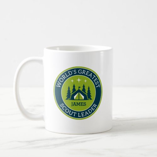 Scout Leader Personalized Mug