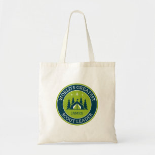 Scout Leader Personalized Tote Bag