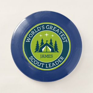 Scout Leader Personalized Wham-O Frisbee