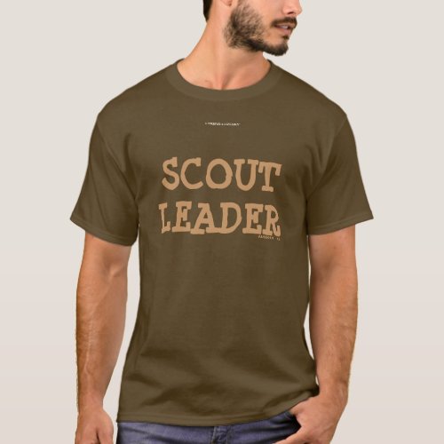 SCOUT LEADER T_Shirt