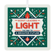 Scout Leaders Build a Brighter Future Ornament