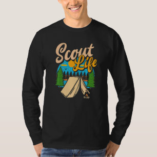 Scout Life Scouting Camping Boys Girls Scout T-Shirt