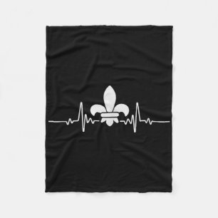 Scout Love Camping Leader Hiking Outdoor Scouting Fleece Blanket