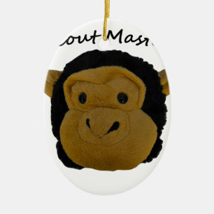 Scout Master Ceramic Ornament