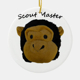 Scout Master Ceramic Ornament