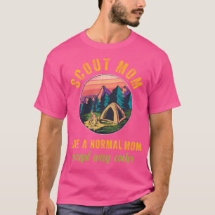 Scout Mom Scouting Troop Leader Boys Girls Camping T-Shirt
