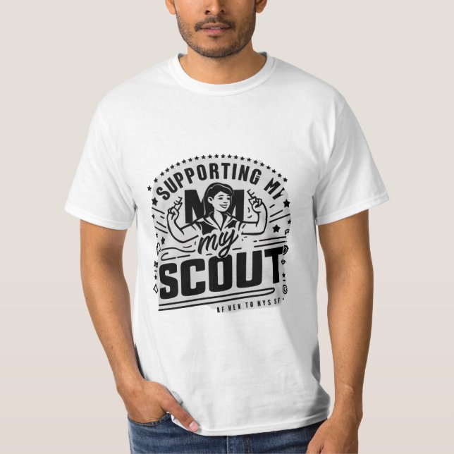 scout mom T-Shirt (Front)