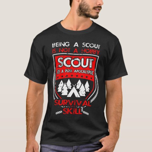 Scout Not A Hobby Funny Boy Scout Tee Scout T_Shir