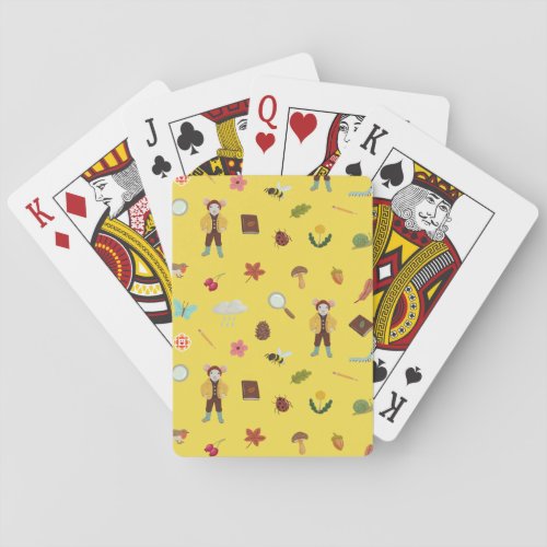 Scout Pattern Poker Cards