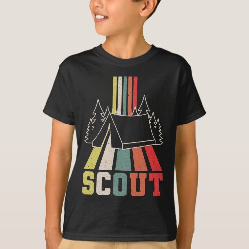 Scout Retro Tent T_Shirt