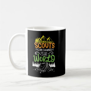Scout Scouts Camp Mountains Coffee Mug