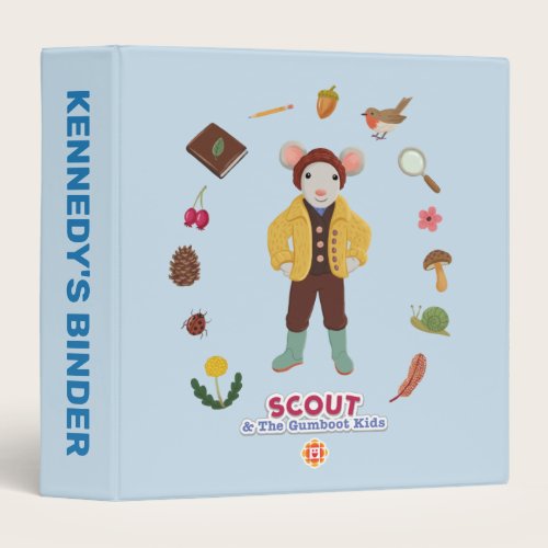 Scout & The Gumboot Kids 3 Ring Binder