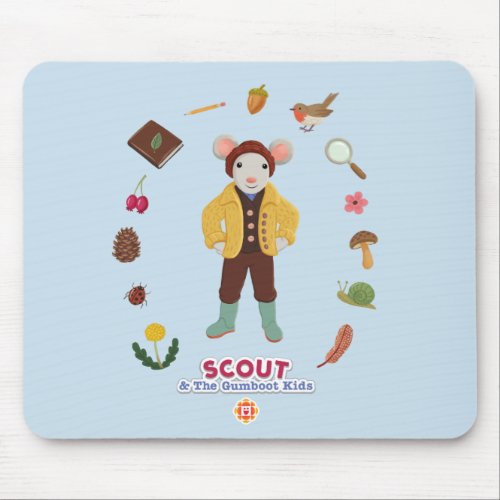 Scout  The Gumboot Kids Mouse Pad