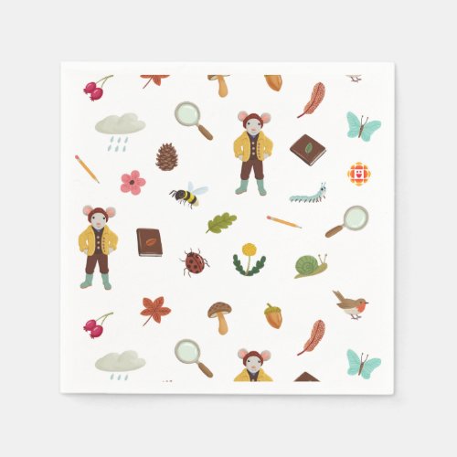 Scout  The Gumboot Kids Napkins