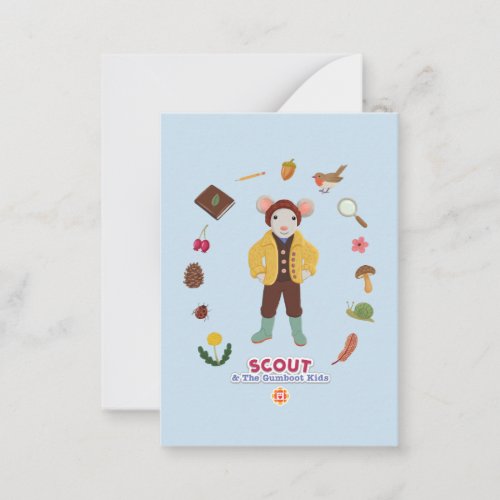 Scout  The Gumboot Kids Note Card