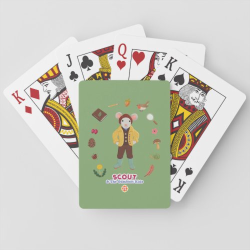 Scout  The Gumboot Kids Playing Cards