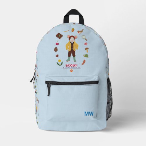 Scout  The Gumboot Kids Printed Backpack