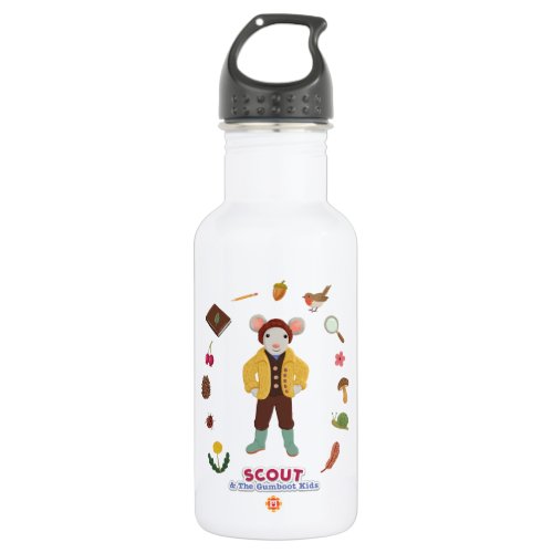 Scout  The Gumboot Kids Stainless Steel Water Bottle