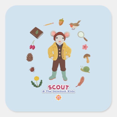 Scout  The Gumboot Kids Stickers