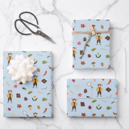 Scout  The Gumboot Kids Wrapping Paper Sheets