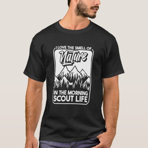 Scout Wilderness Uniform  Nature Scouting T_Shirt