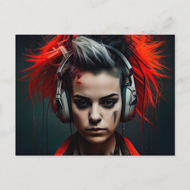 Scouting Girl Postcards (Front)