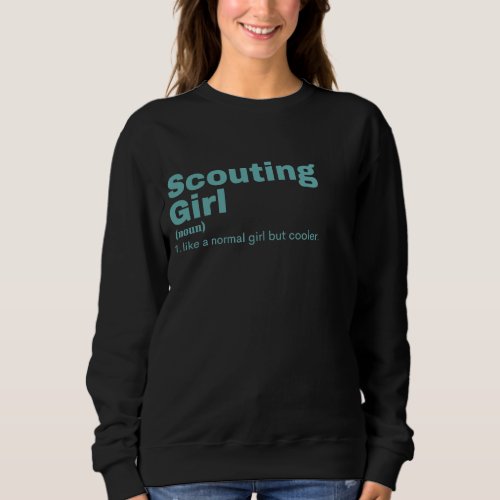 Scouting Girl _ Scouting Sweatshirt