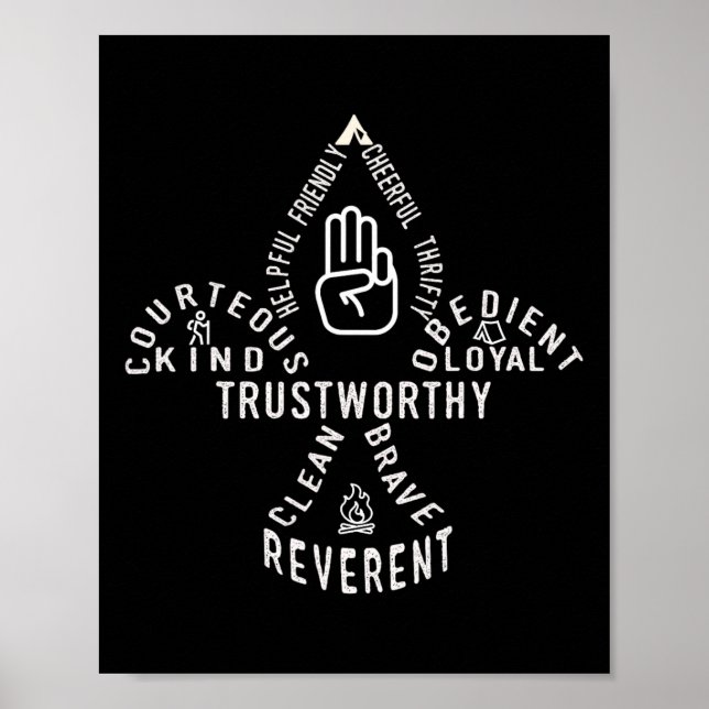 Scouting Law Scouting Outdoor  Poster (Front)