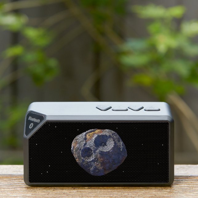 Scouting Mission to Asteroid 16 Psyche Bluetooth Speaker (Insitu(Outdoor))