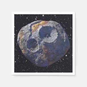 Scouting Mission to Asteroid 16 Psyche Napkins