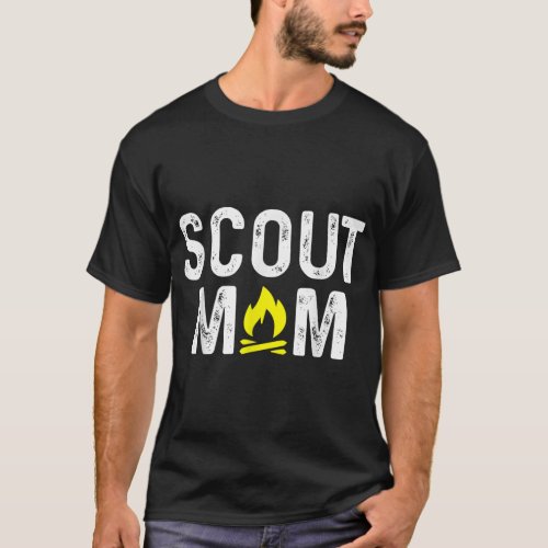 Scouting Mom Scout Mother Scouts T_Shirt