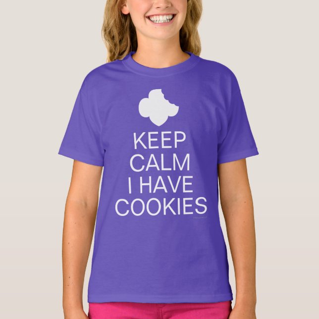 Scouting Shirt - Keep Calm I Have Cookies (Front)
