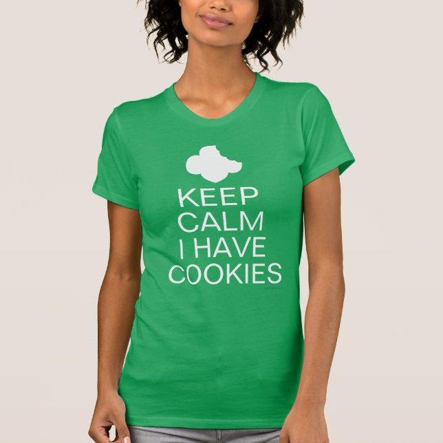 Scouting Women's Shirt - Keep Calm I Have Cookies (Front)