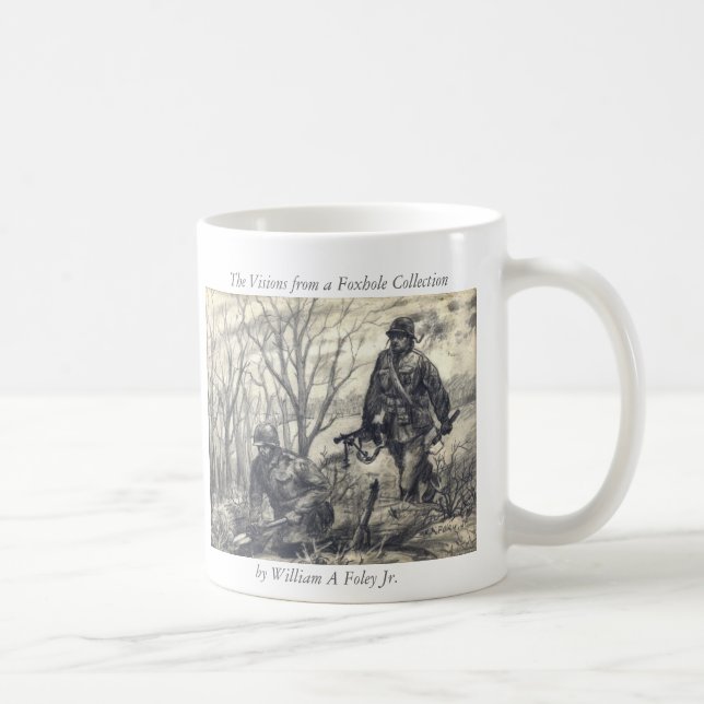 Scouts dig in coffee mug (Right)