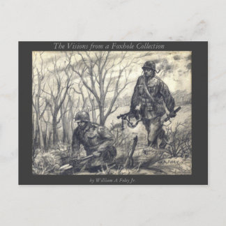 Scouts dig in postcard